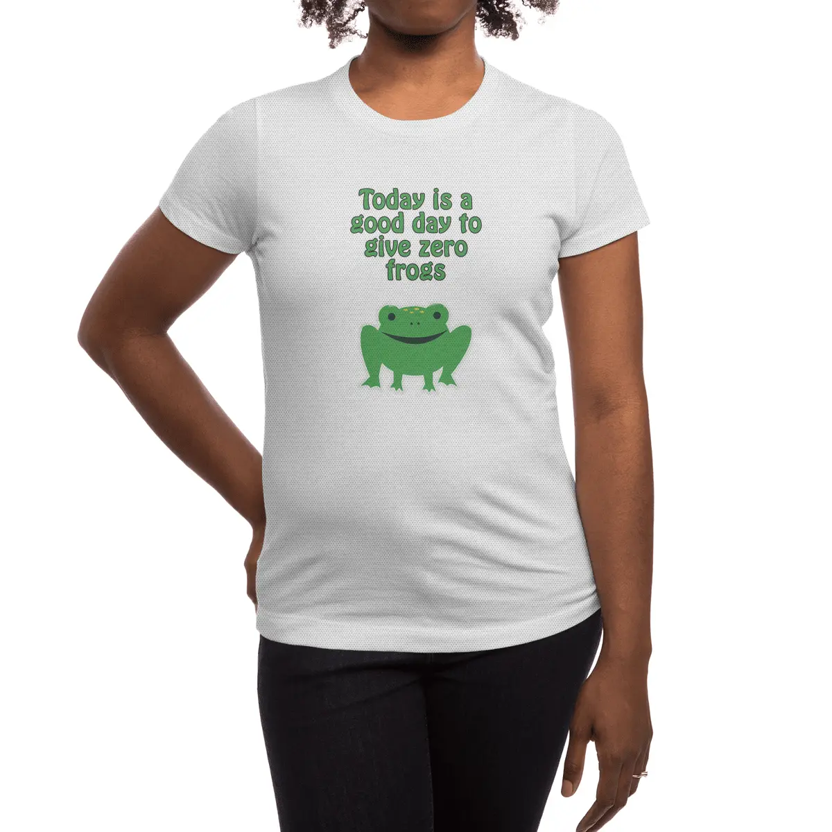 Today is a good day to give zero frogs Spor T-Shirt