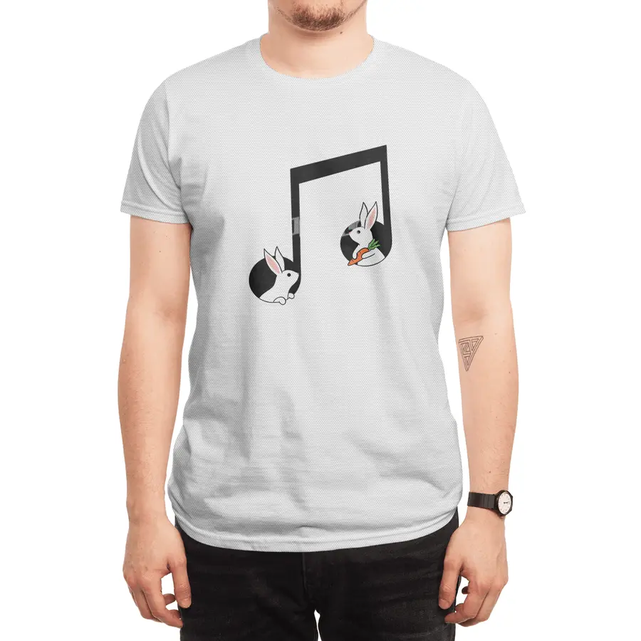 Animals music rabbits Spor T-Shirt