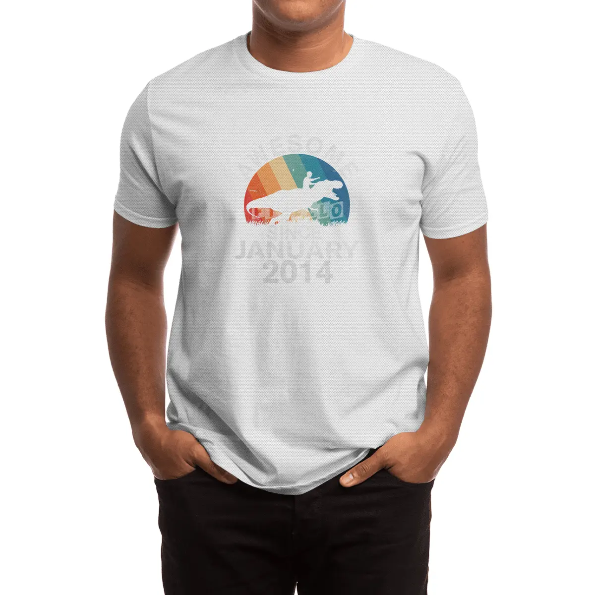Awesome Since January 2014 6th Birthday Gift 6 Year Old T-Shirt Spor T-Shirt