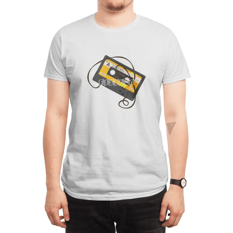 Techno music mixtape side A Spor T-Shirt