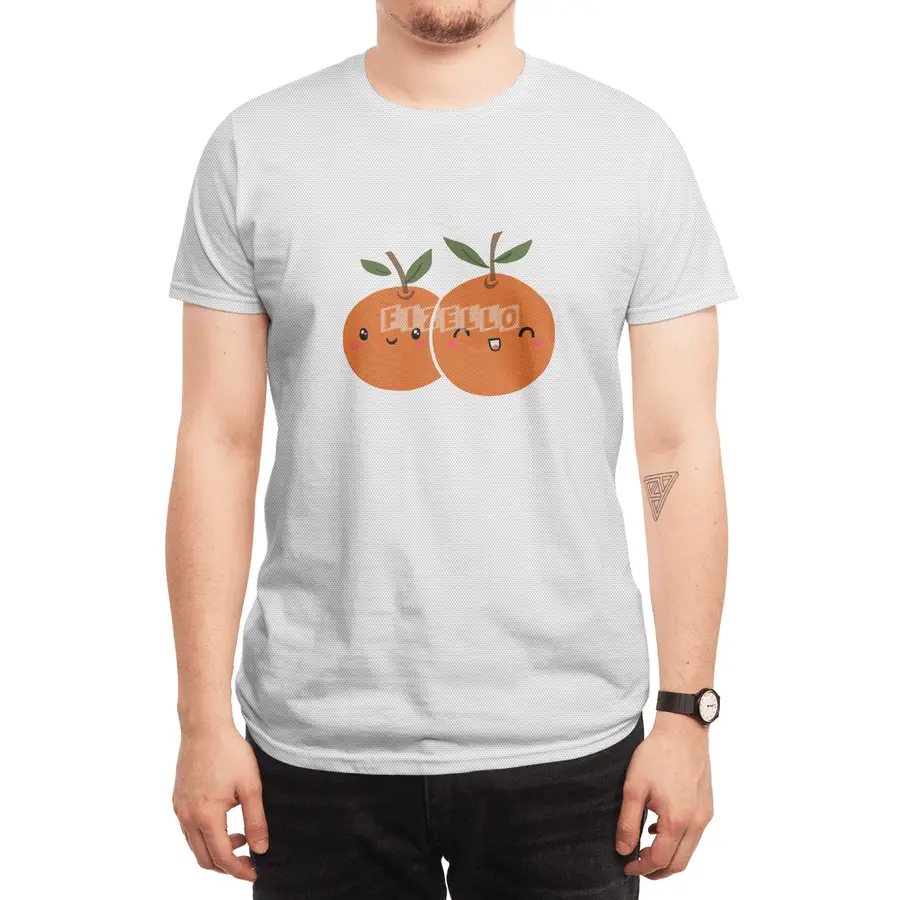Happy Chinese new year mandarin oranges! Spor T-Shirt