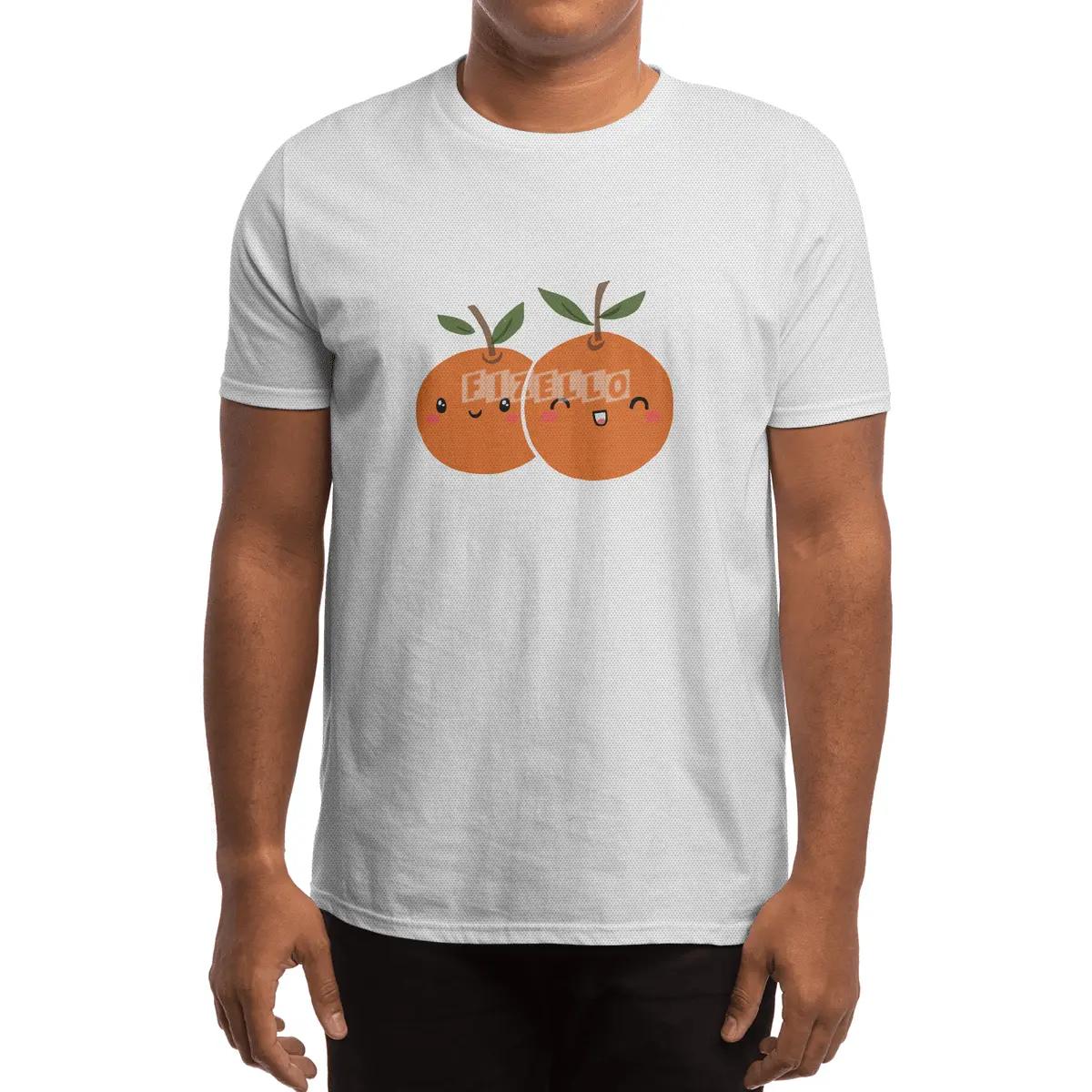 Happy Chinese new year mandarin oranges! Spor T-Shirt