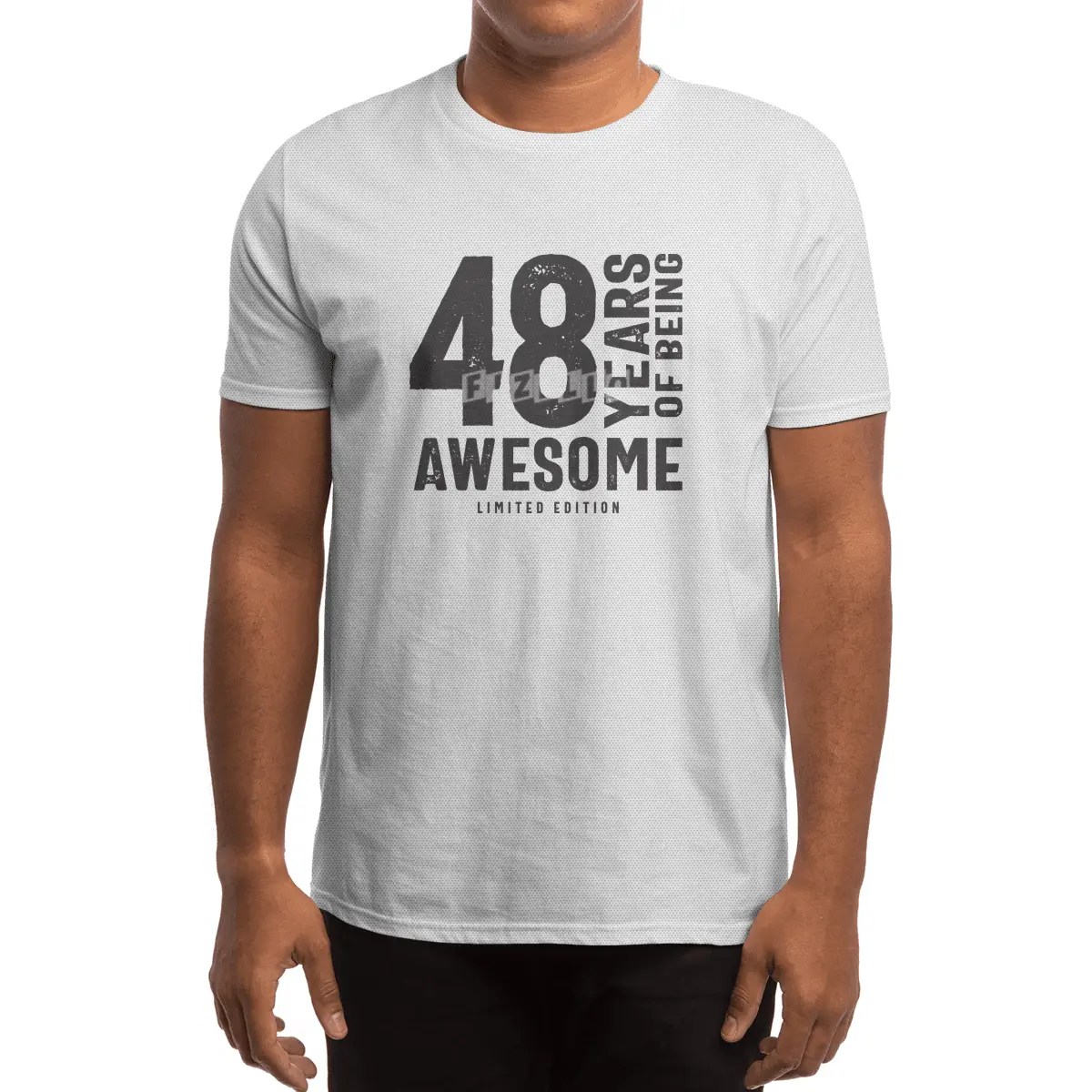 48 Years Of Being Awesome 48th Birthday Spor T-Shirt