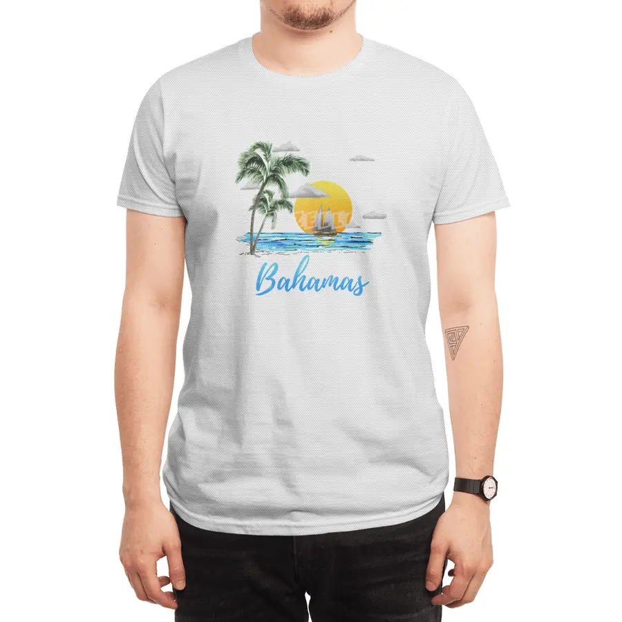Bahamas Vacation Sailing Spor T-Shirt