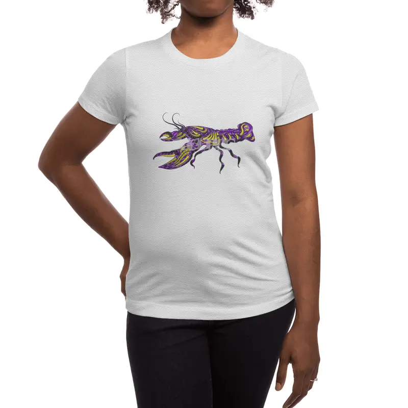 ethmic silhouette of lobster Spor T-Shirt