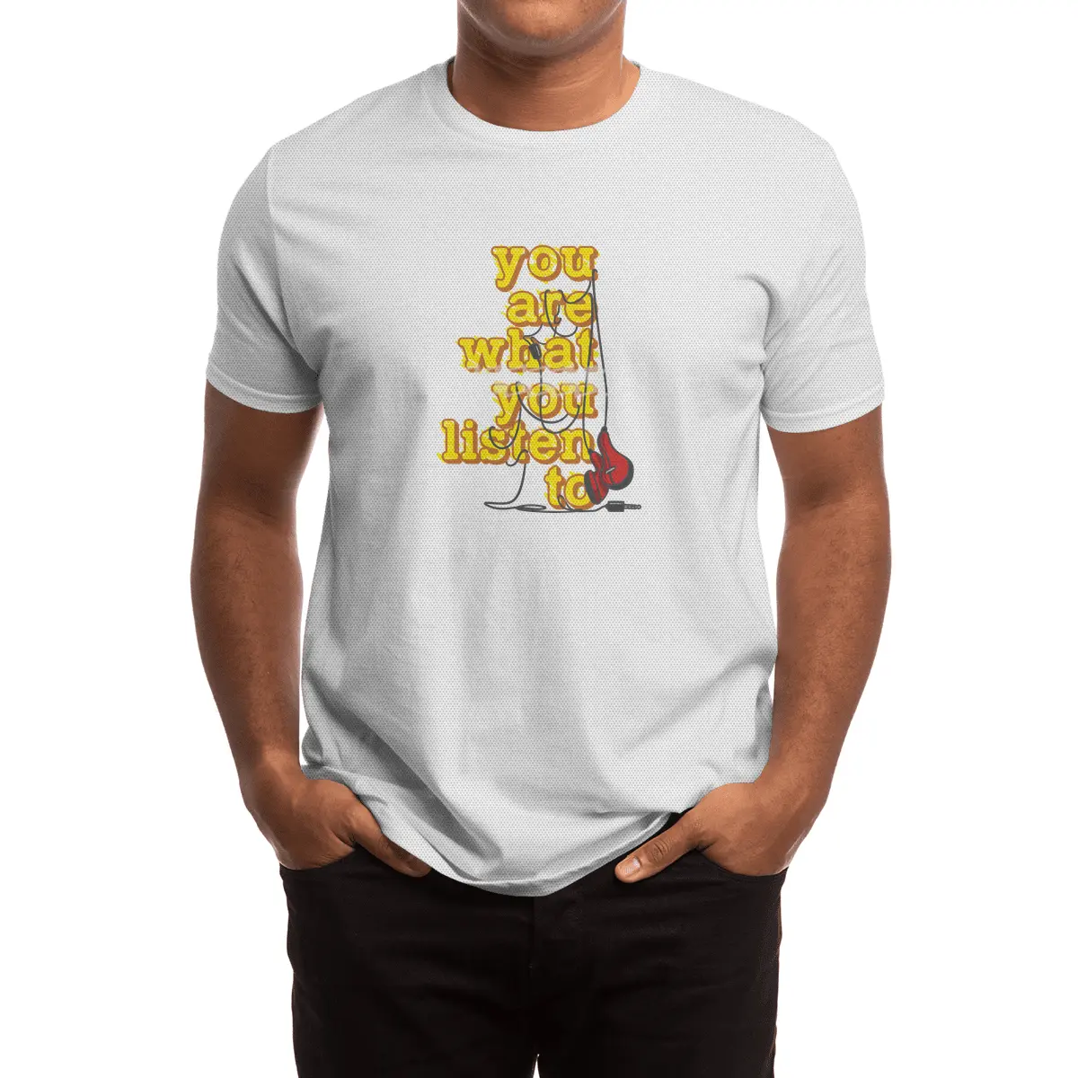You are what you listen to Spor T-Shirt