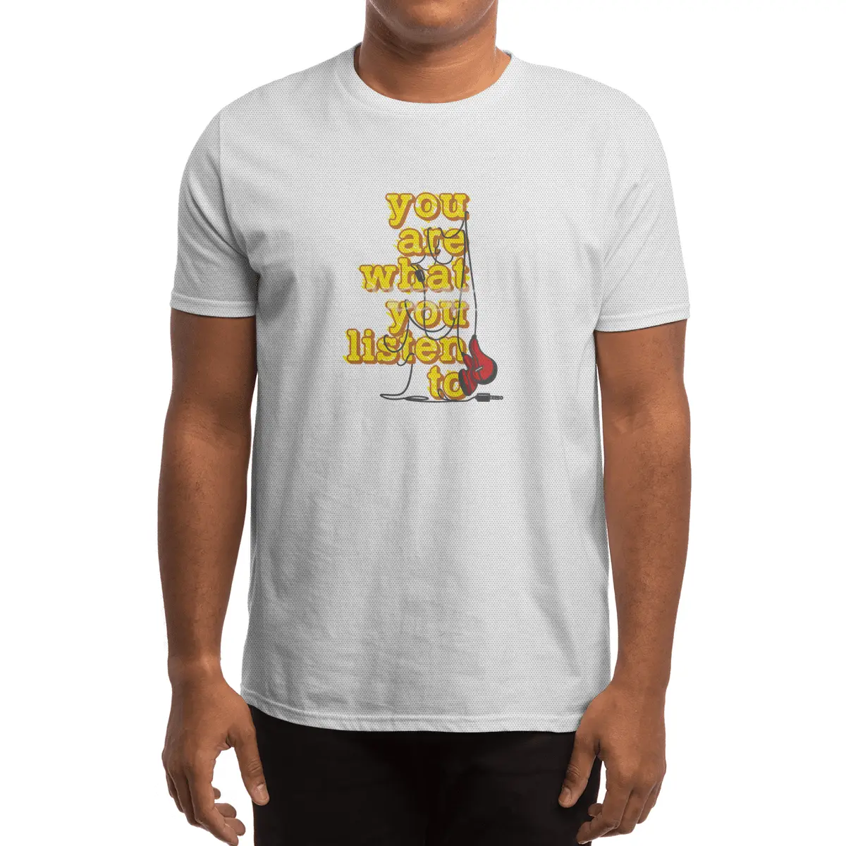 You are what you listen to Spor T-Shirt
