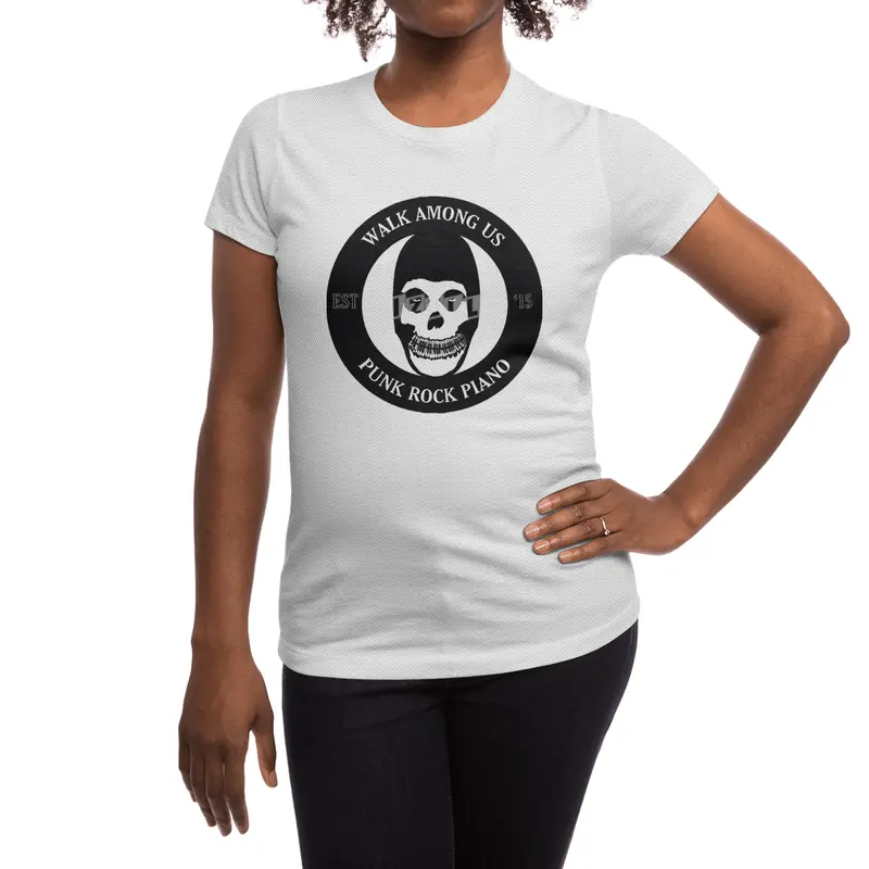 Punk Rock Piano Club Spor T-Shirt
