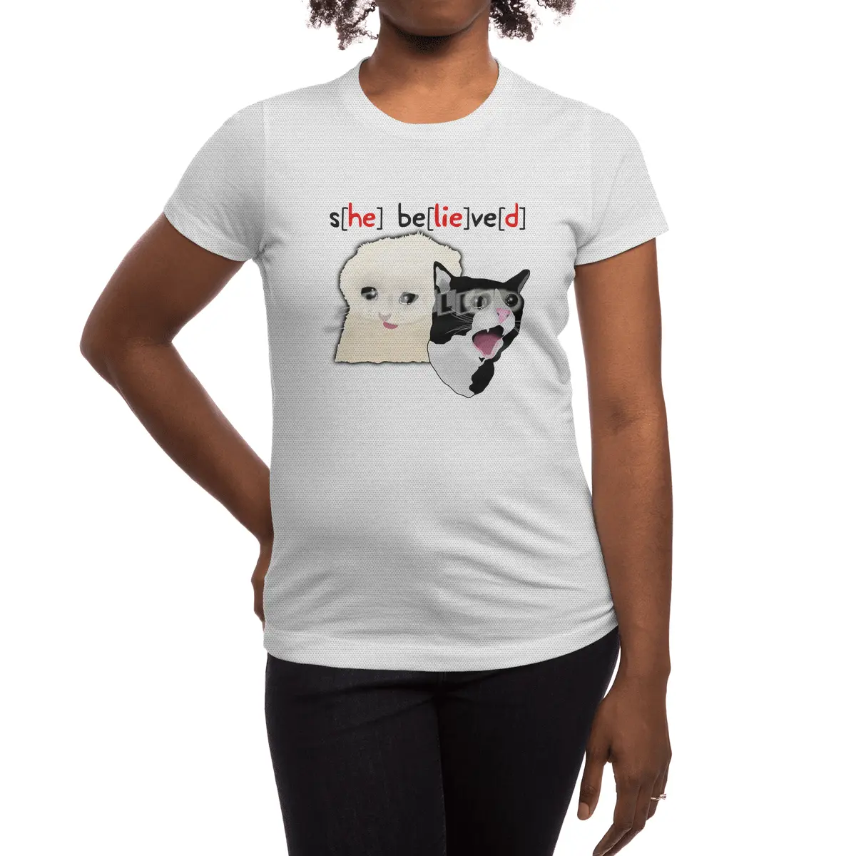 14 Year Old Girl Sbeve Cat Meme Spor T-Shirt