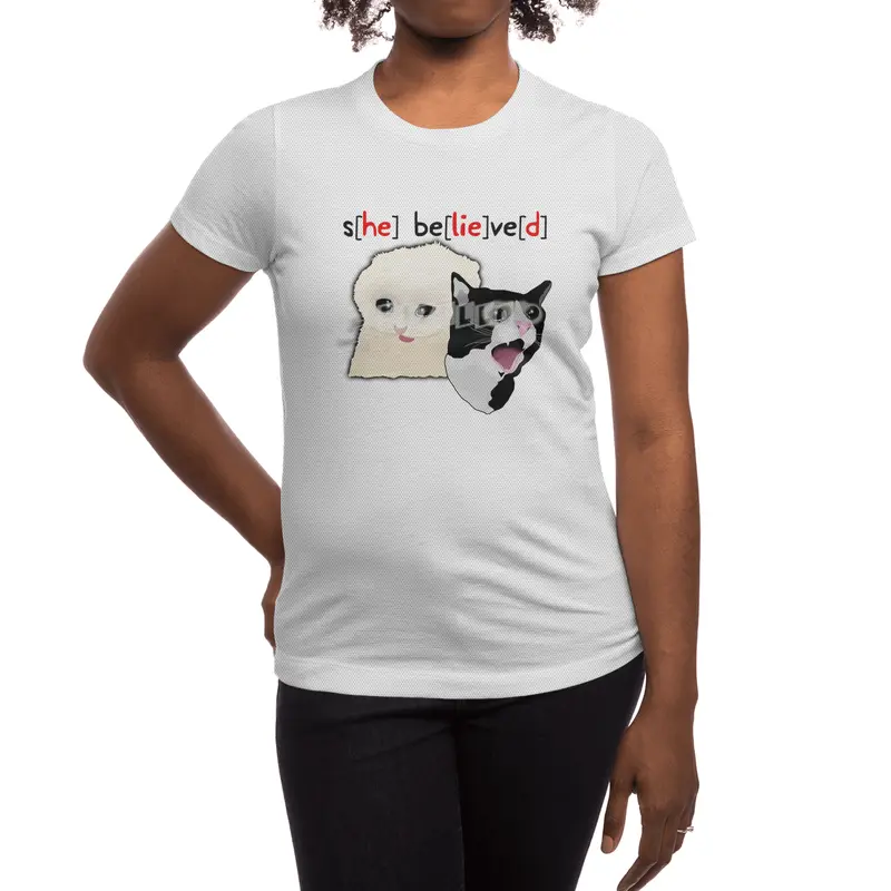 14 Year Old Girl Sbeve Cat Meme Spor T-Shirt