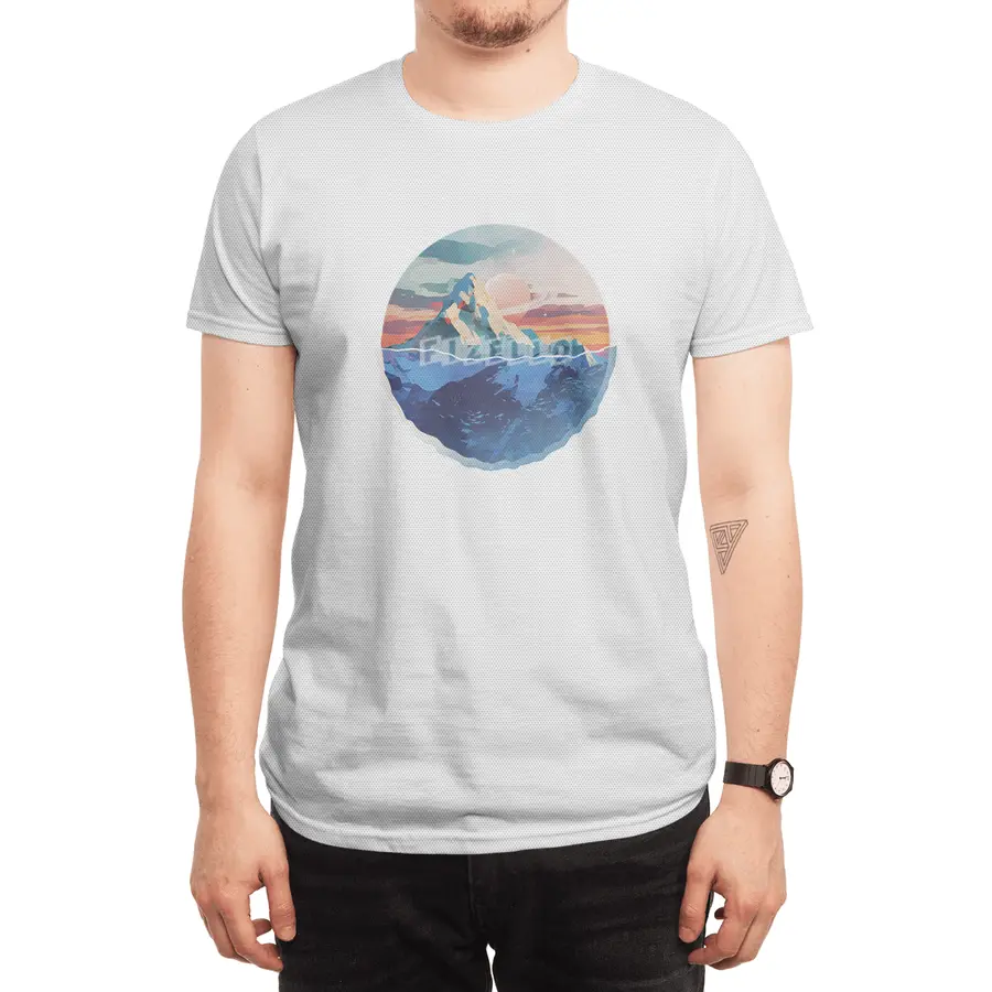 The water and the rocks Spor T-Shirt