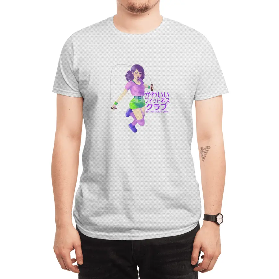 Kawaii Fitness Club Spor T-Shirt