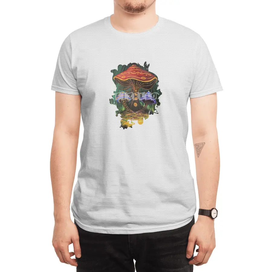 A Mushroom World Spor T-Shirt