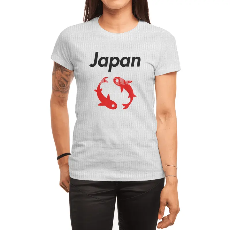 Japanese Iconic Koi Fish Spor T-Shirt