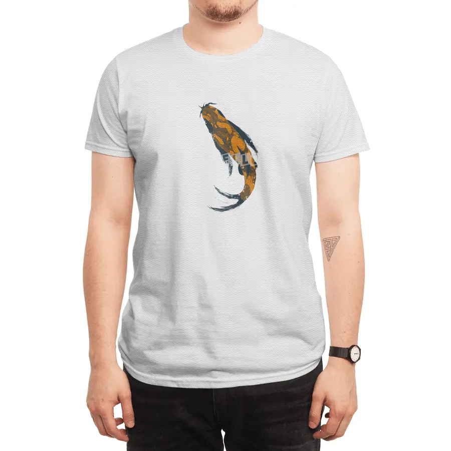Don’t Be Koi - Orange with bubbles Spor T-Shirt