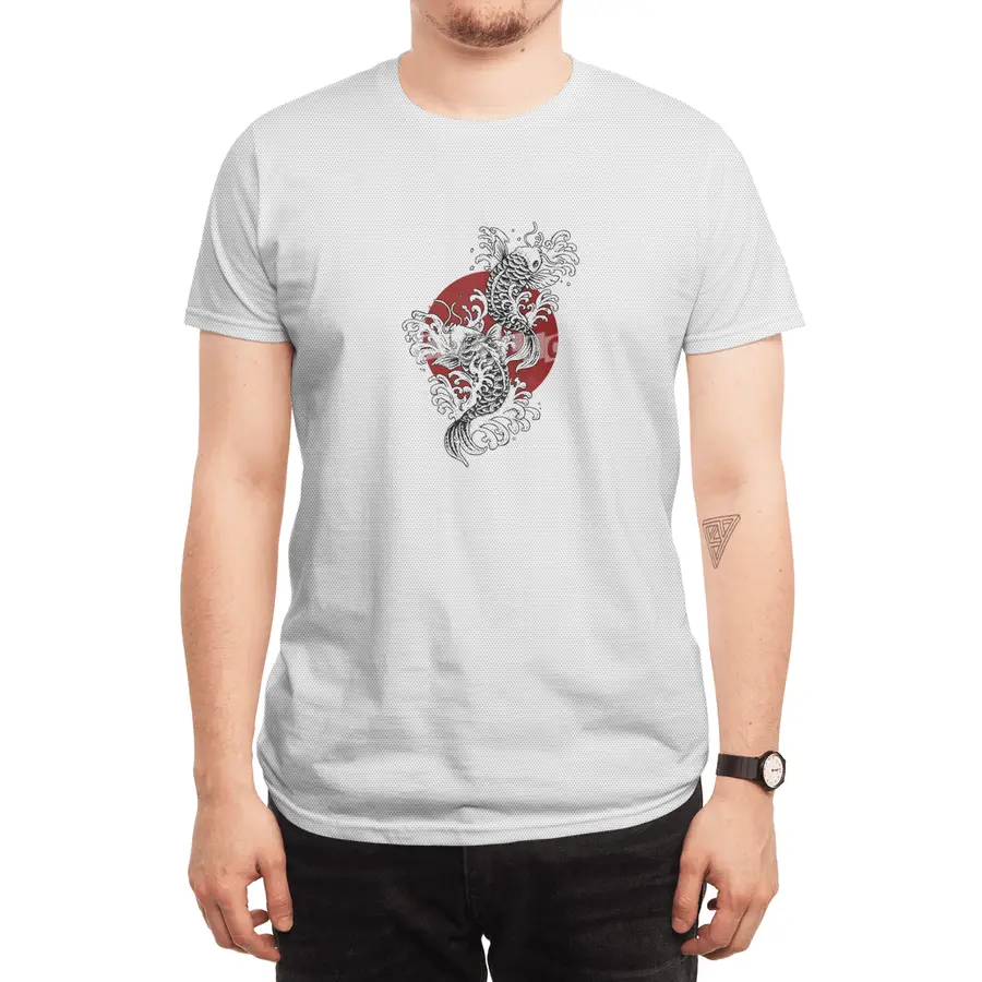 sun koi fish Spor T-Shirt