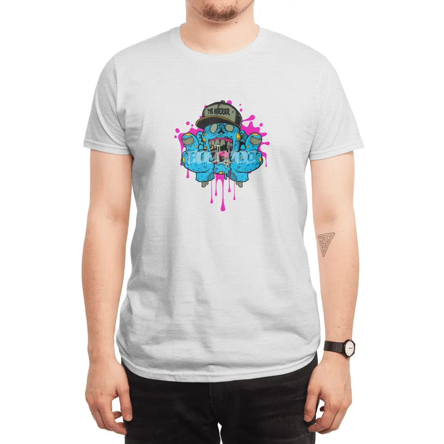 The Horror Cartoon Zombie Spor T-Shirt