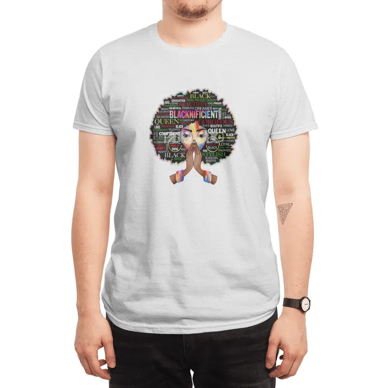 Black Woman Diva Urban Hipster Girl Spor T-Shirt