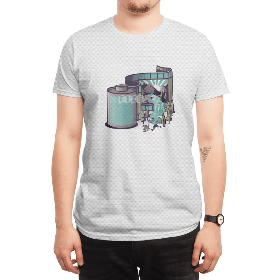 Old Camera Film Nature Photographer Spor T-Shirt