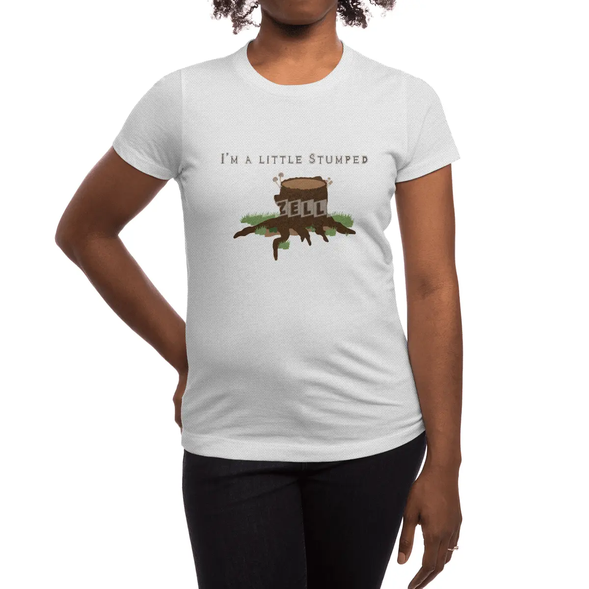 I'm A Little Stumped Nature Lover Spor T-Shirt