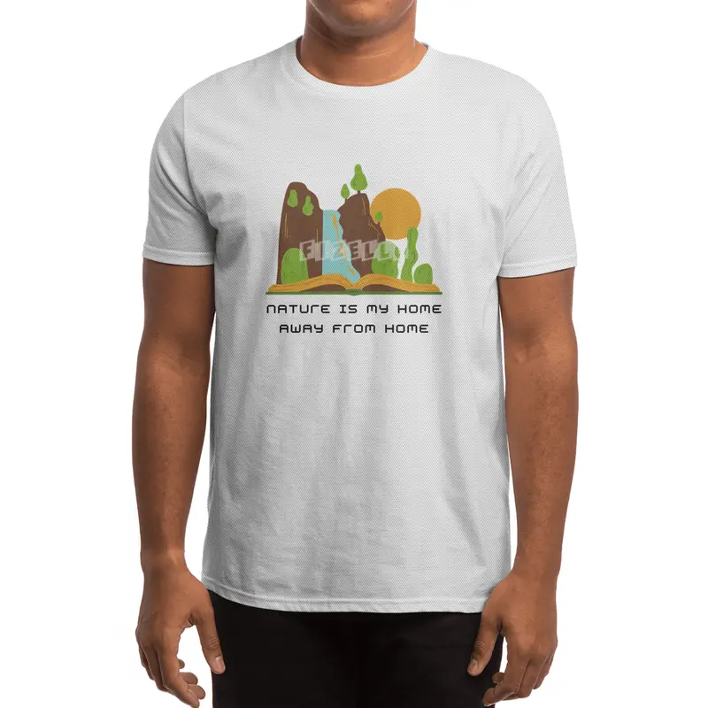 Nature is my home away from home Spor T-Shirt
