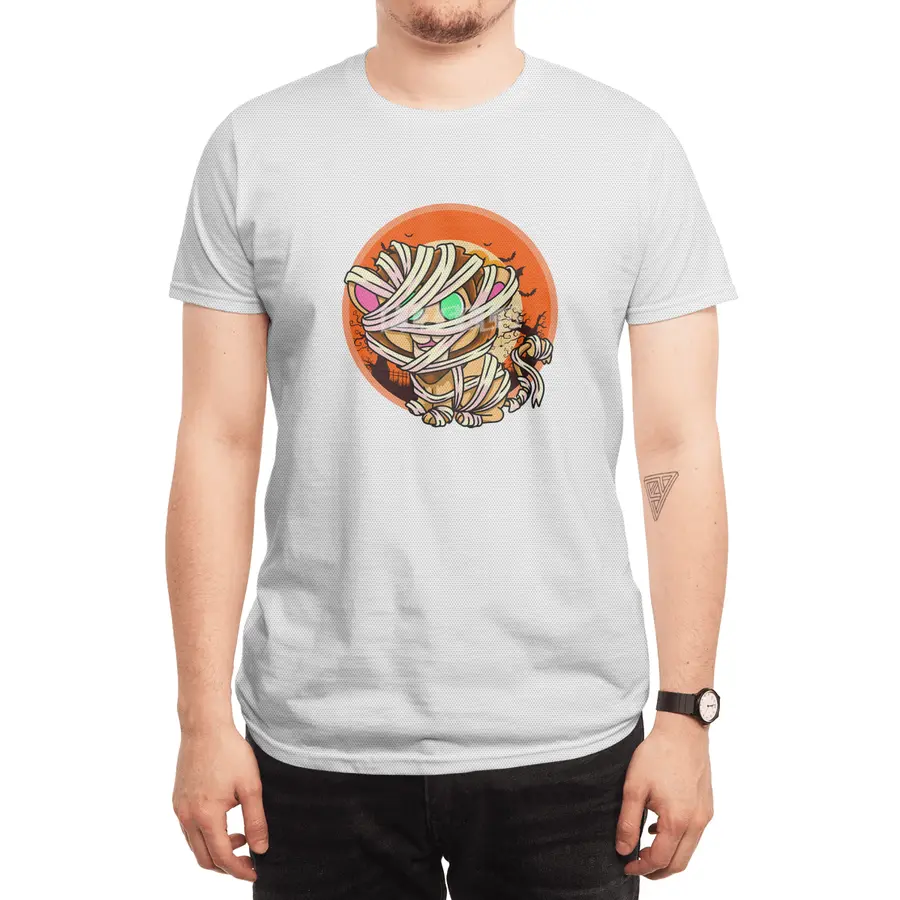 Cute Spooky Halloween Mummy Lion Costume Lion Spor T-Shirt