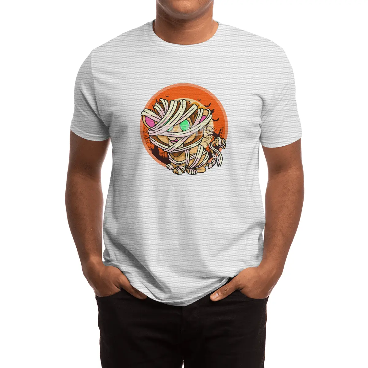 Cute Spooky Halloween Mummy Lion Costume Lion Spor T-Shirt