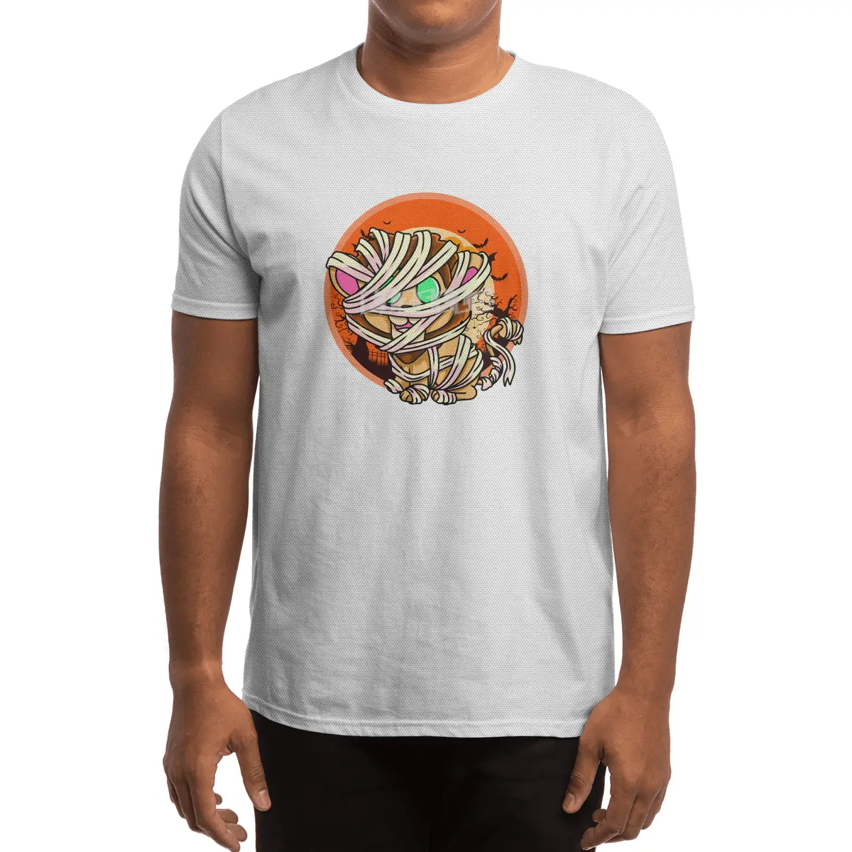 Cute Spooky Halloween Mummy Lion Costume Lion Spor T-Shirt