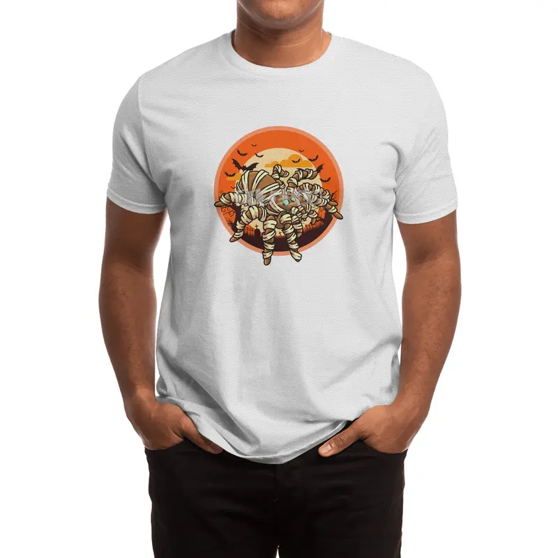 Cute Spooky Halloween Mummy Spider Costume Spor T-Shirt