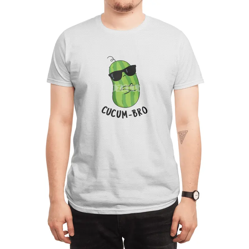Cucum-bro Funny Cucumber Bro Pun Spor T-Shirt