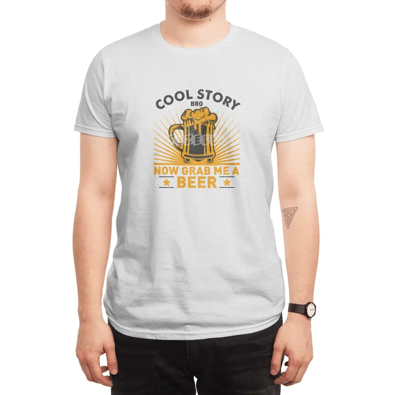Cool Story Bro Now Grab Me A Beer Spor T-Shirt