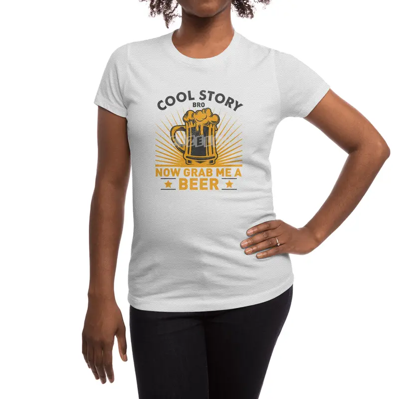 Cool Story Bro Now Grab Me A Beer Spor T-Shirt