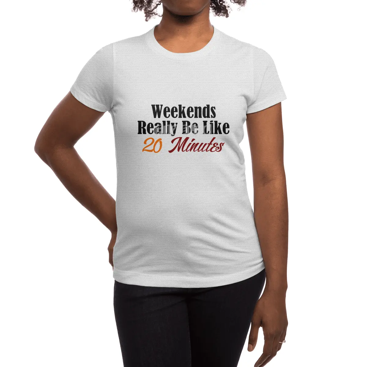 Weekends Too Short Funny Work Sucks Monday Blues Meme Joke Spor T-Shirt