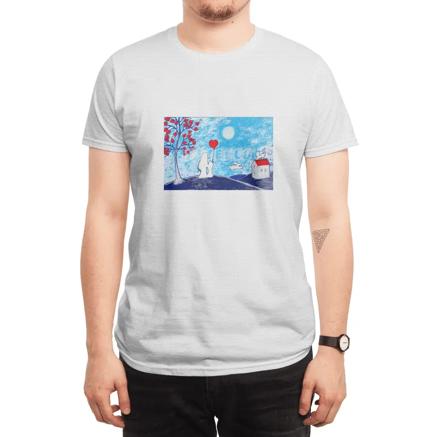Daughter's Birthday_ Mother and Child with Heart Spor T-Shirt