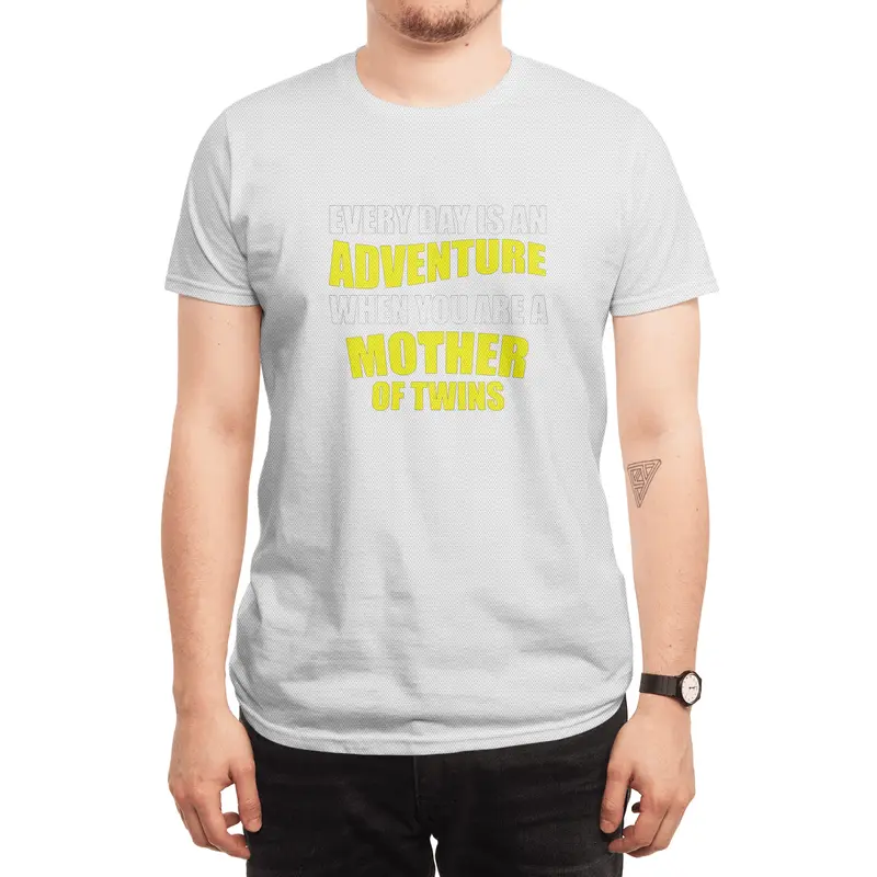 Every Day Is An Adventure When You Are A Mother Of Twins Spor T-Shirt