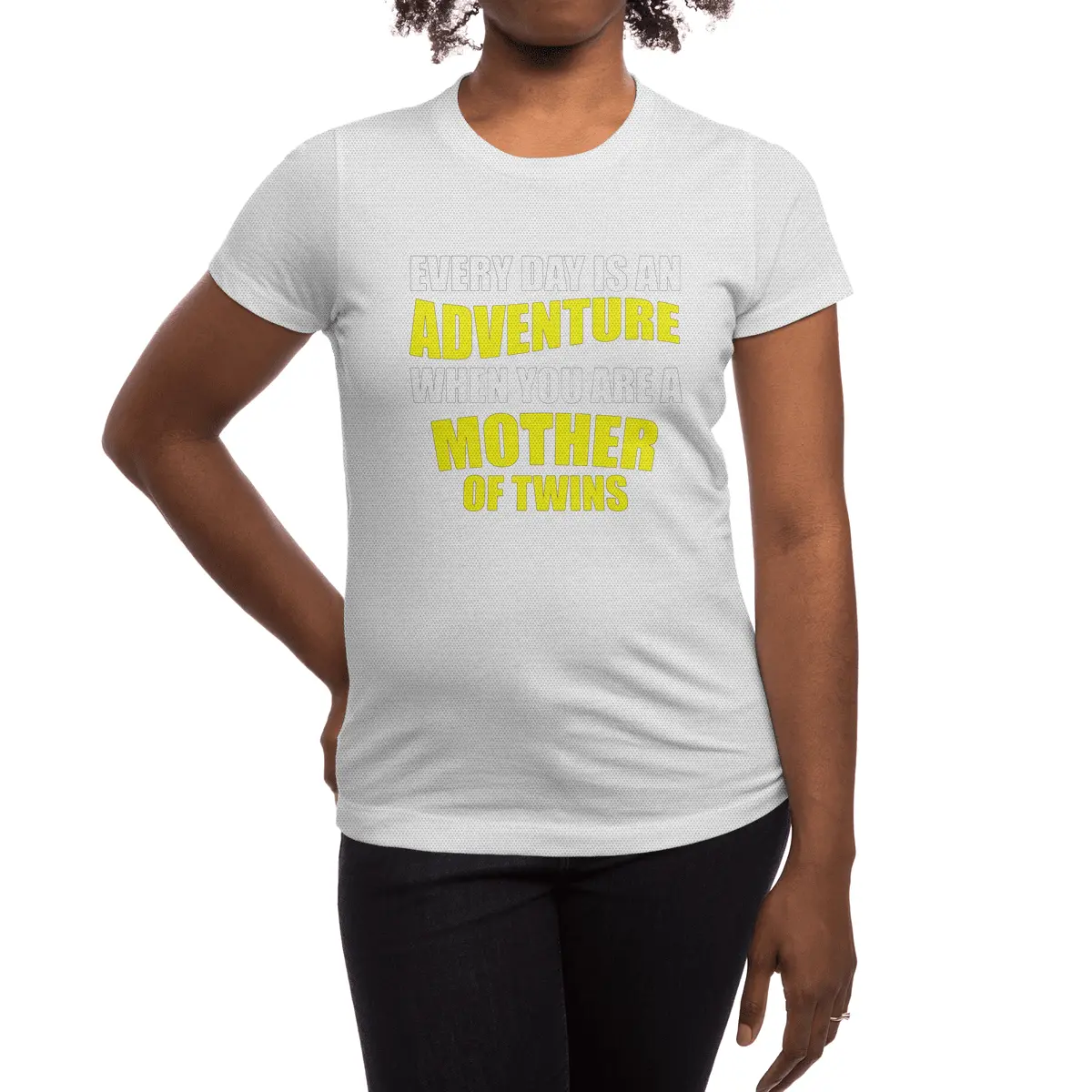 Every Day Is An Adventure When You Are A Mother Of Twins Spor T-Shirt