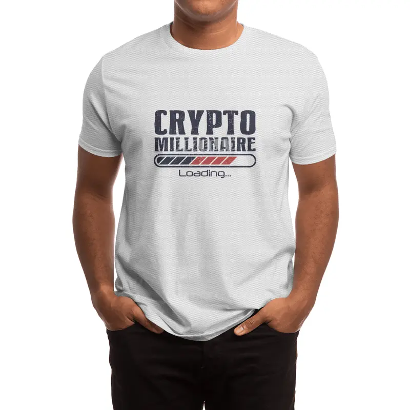 Crypto Millionaire Funny Bitcoin Crypto Spor T-Shirt
