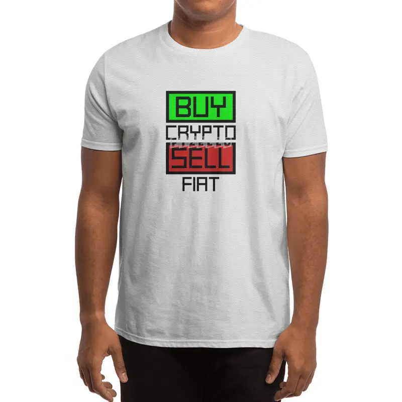 Buy Crypto Sell Fiat Buttons Spor T-Shirt