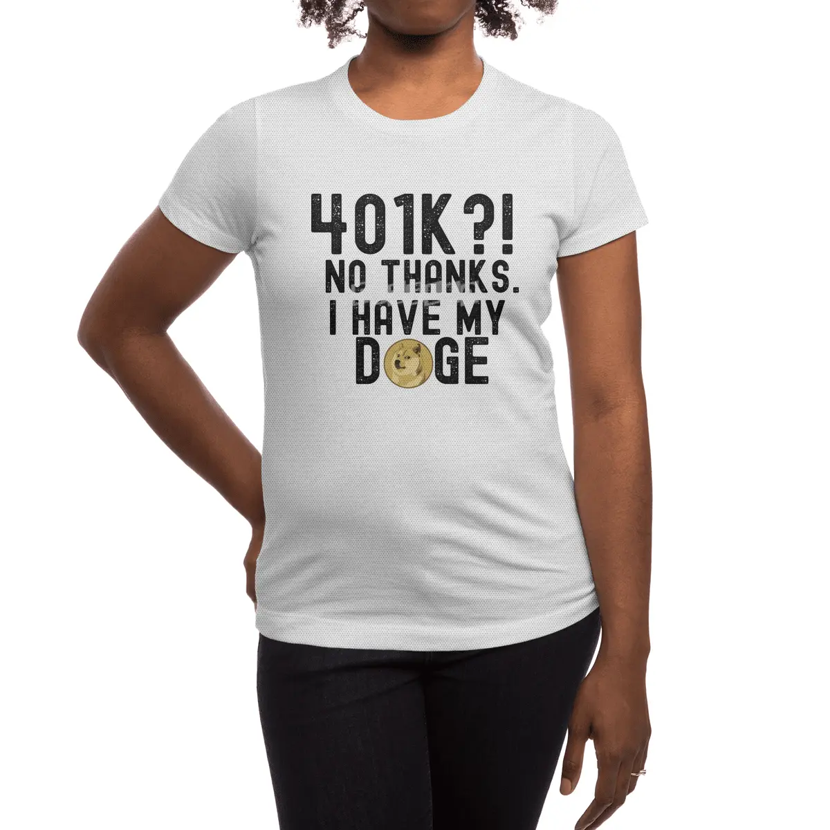 Dogecoin Hodl - Crypto Shirt Spor T-Shirt