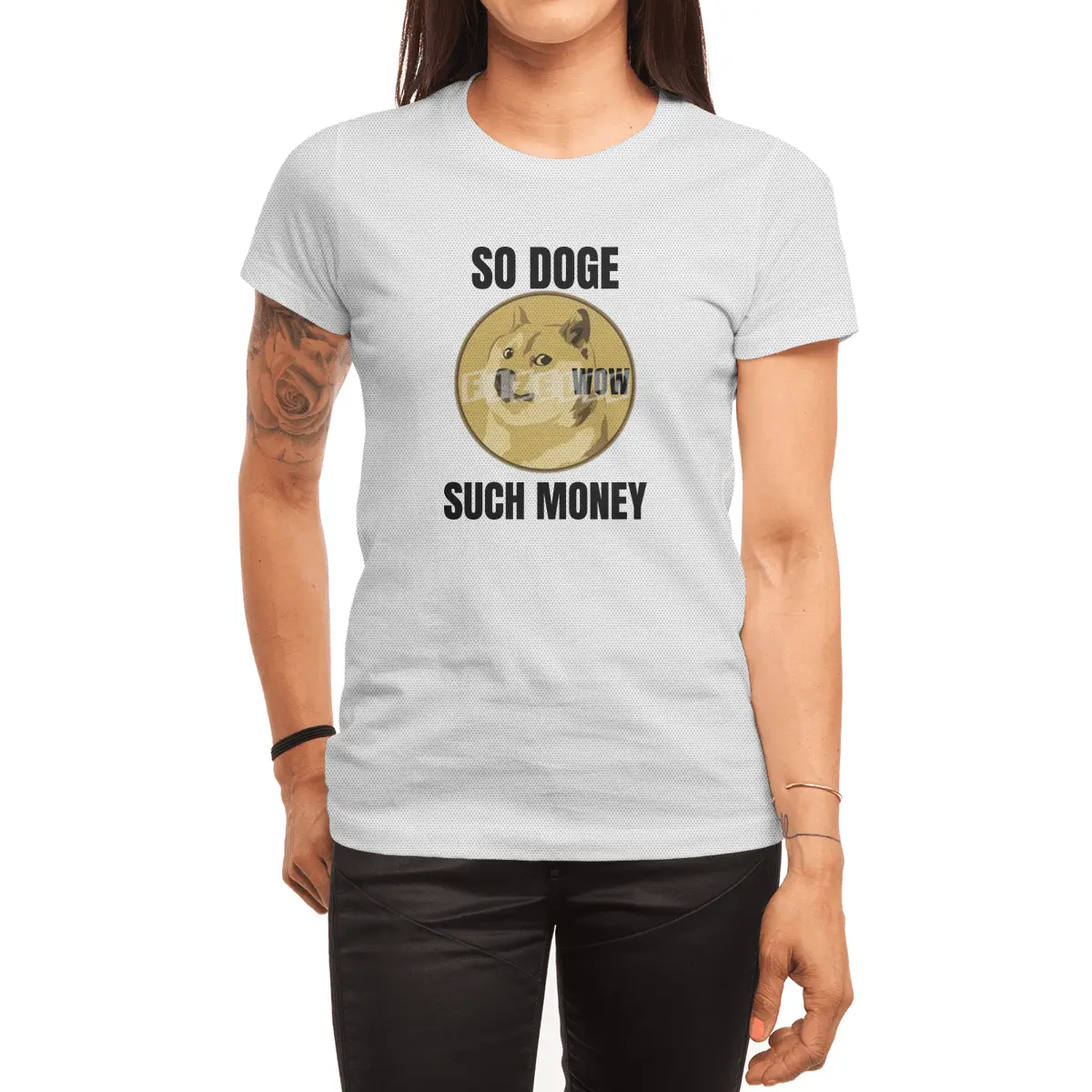 Dogecoin Hodl - Crypto Shirt Spor T-Shirt