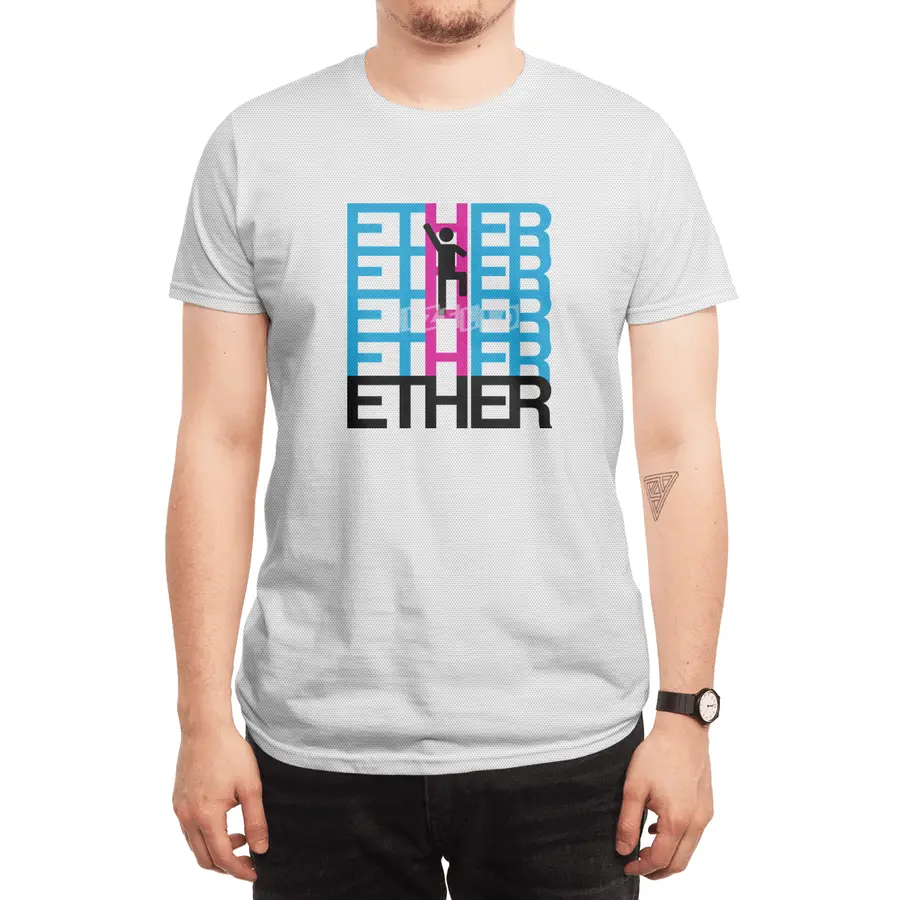 Climb the Ethereum Ladder Spor T-Shirt