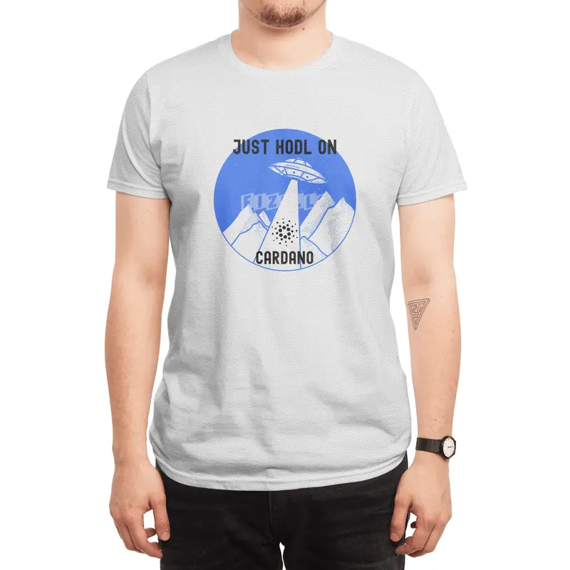 Just Hodl On - Cardano Investor Spor T-Shirt