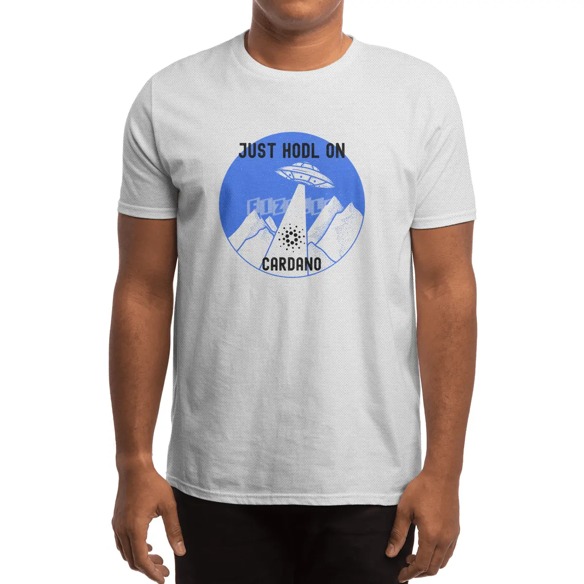 Just Hodl On - Cardano Investor Spor T-Shirt