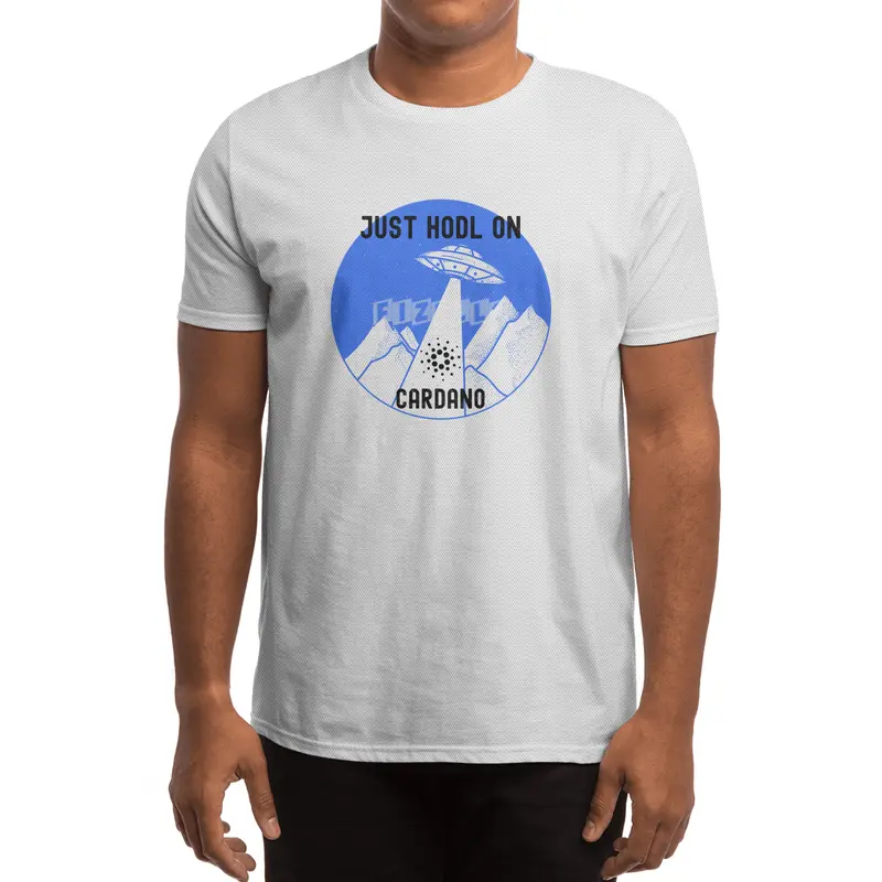 Just Hodl On - Cardano Investor Spor T-Shirt