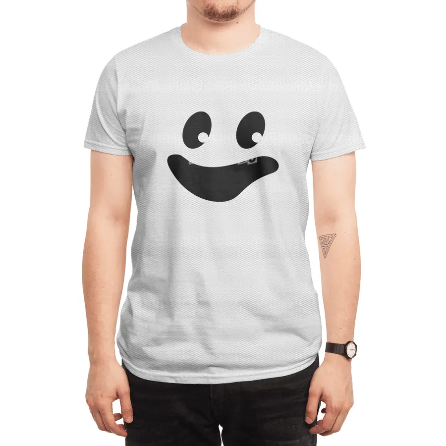 Vintage Retro Halloween Trick Or Treat Ghost Face Spor T-Shirt