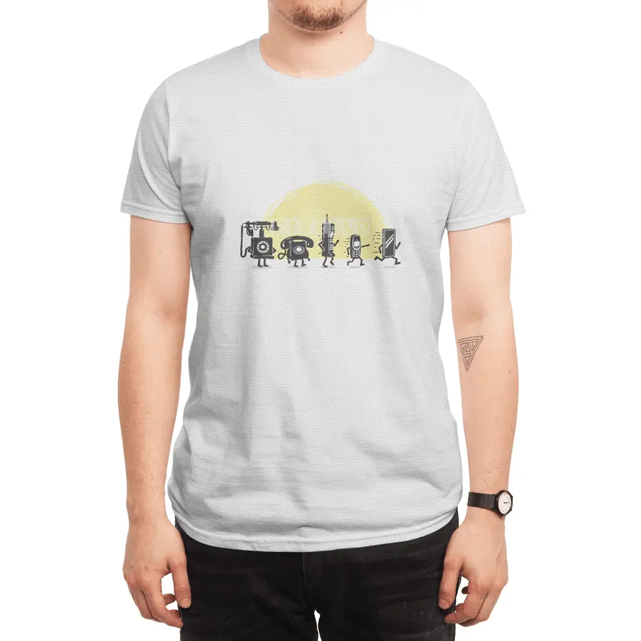 The evolution of the mobile phone Spor T-Shirt