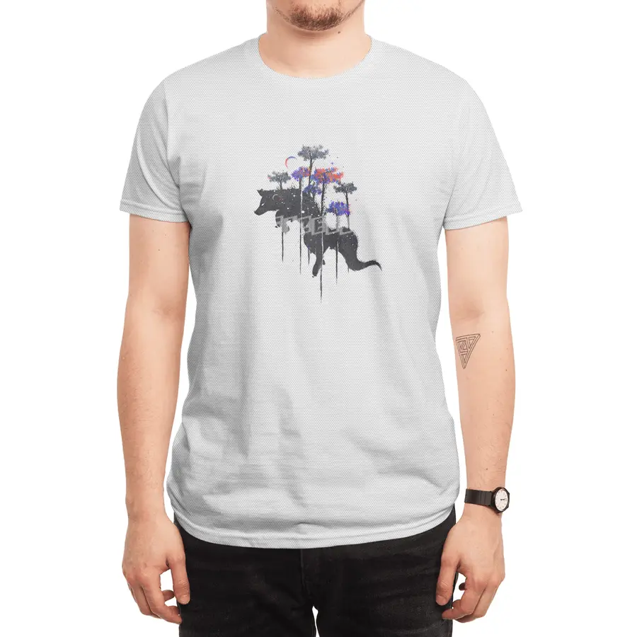 The quick cosmic fox jumps Spor T-Shirt
