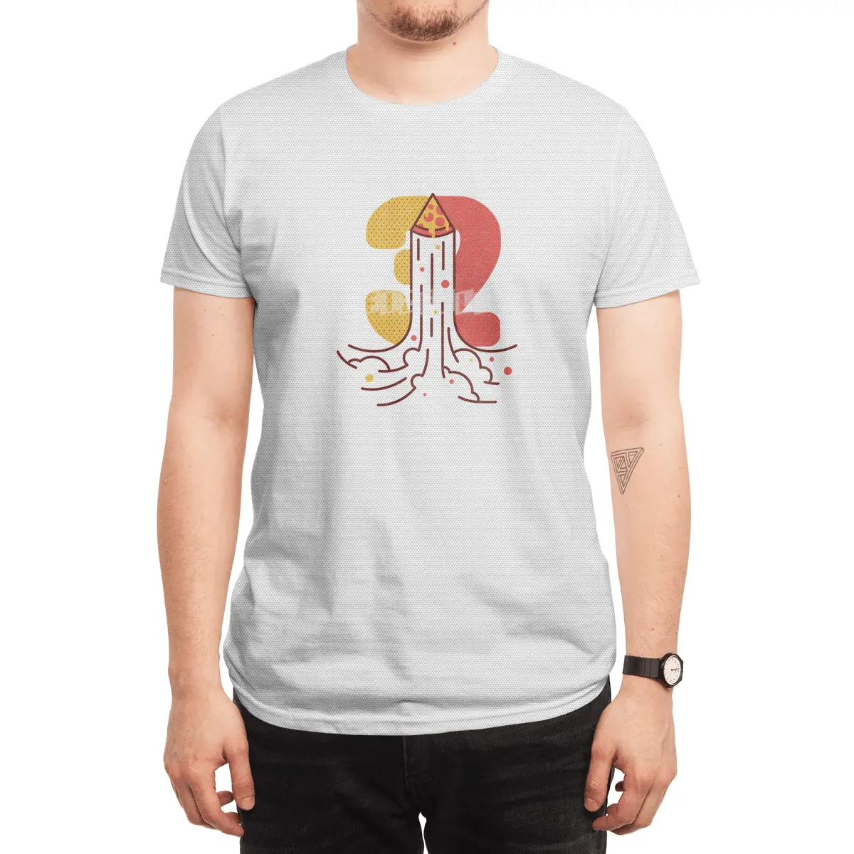 3 2 1...PIZZA Spor T-Shirt