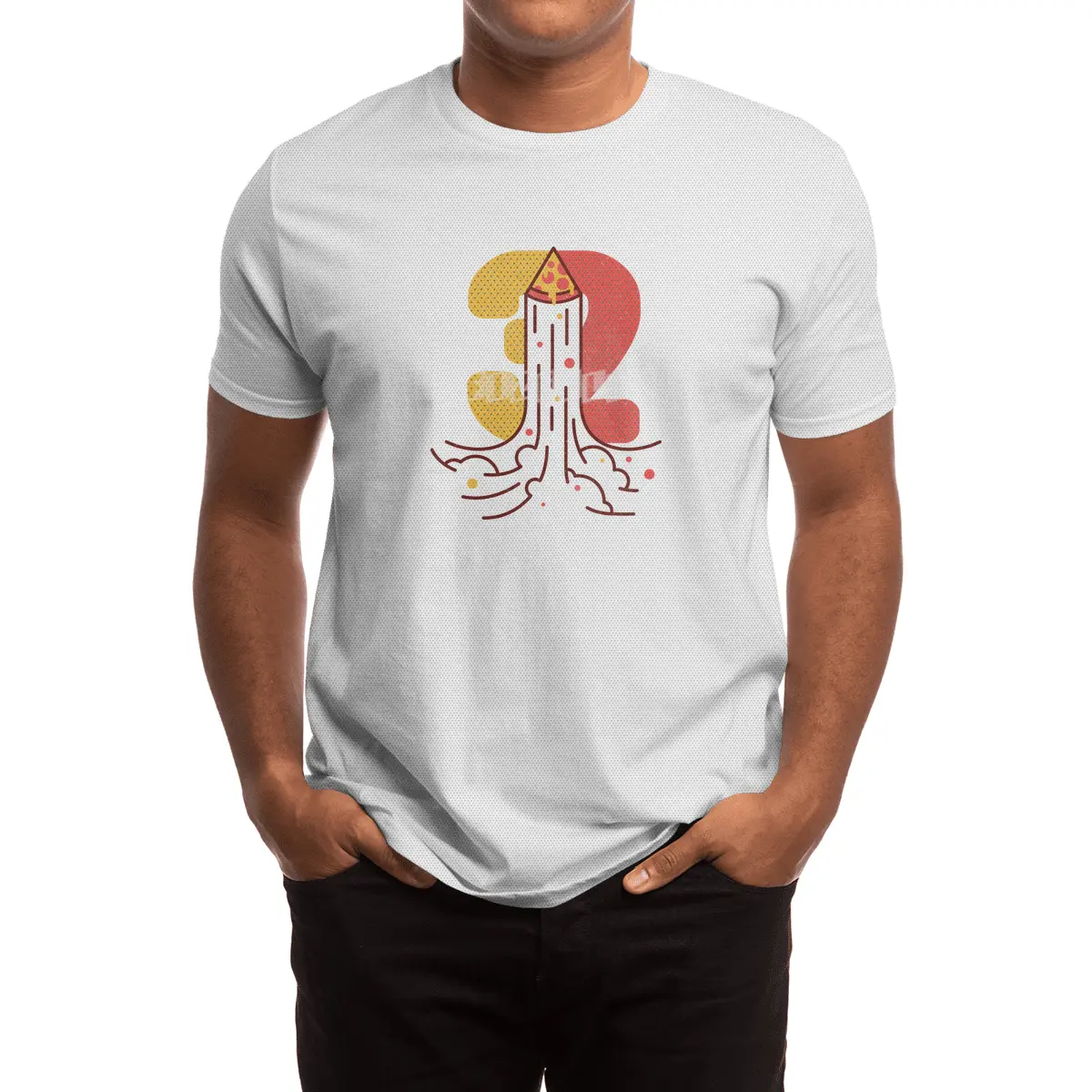 3 2 1...PIZZA Spor T-Shirt