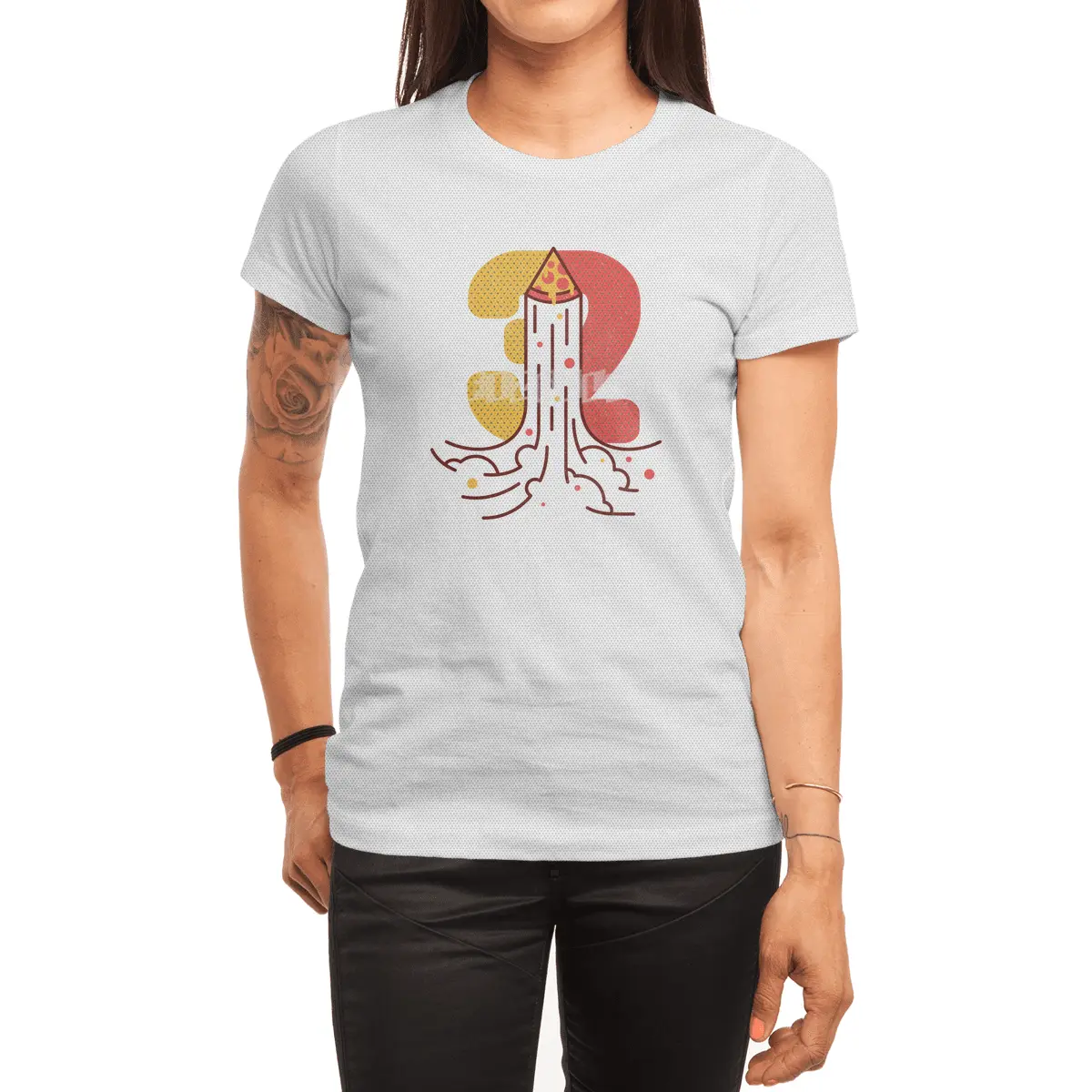 3 2 1...PIZZA Spor T-Shirt